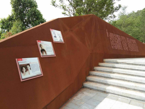 青云谱耐候钢挡土墙